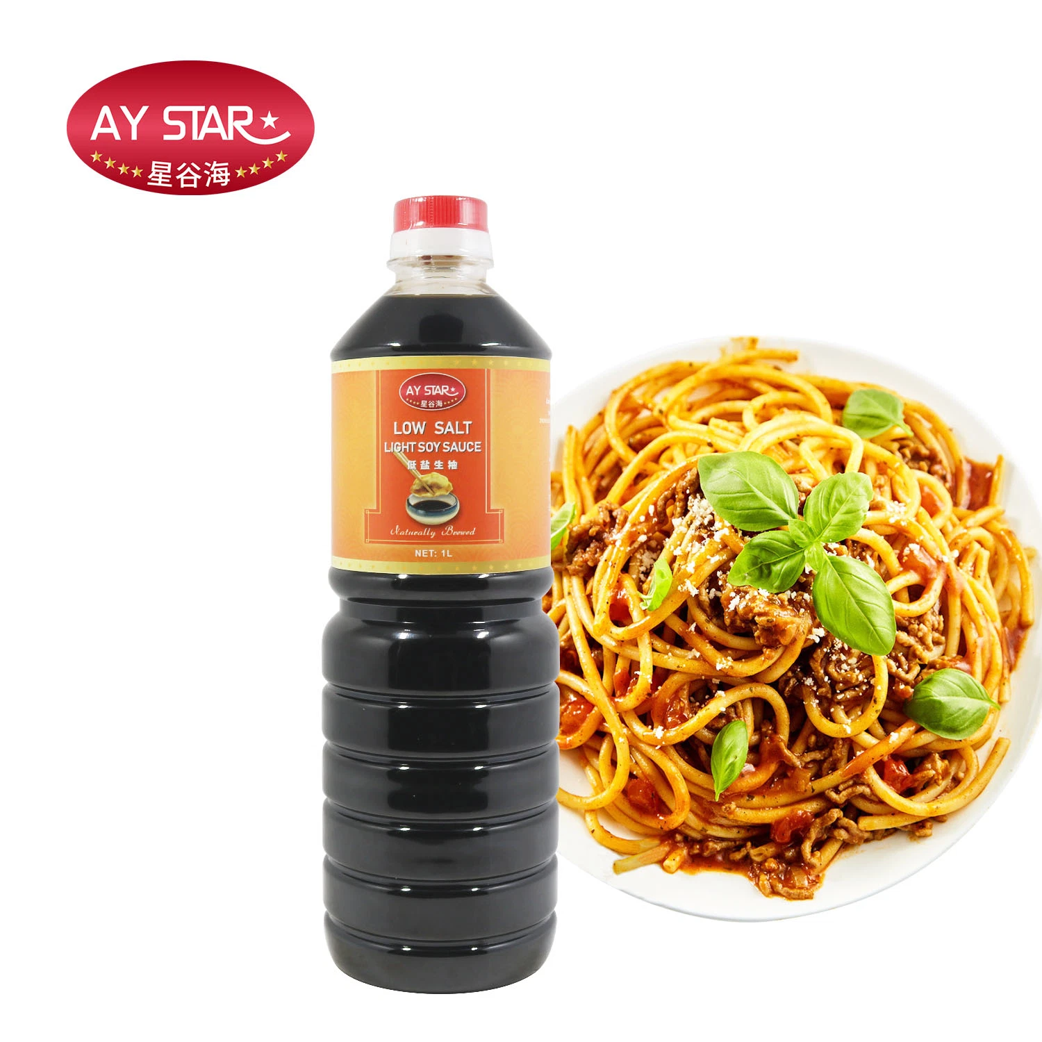 Halal Fermented Superior Cooking Ingredients Less Salt Light Soy Sauce 500ml