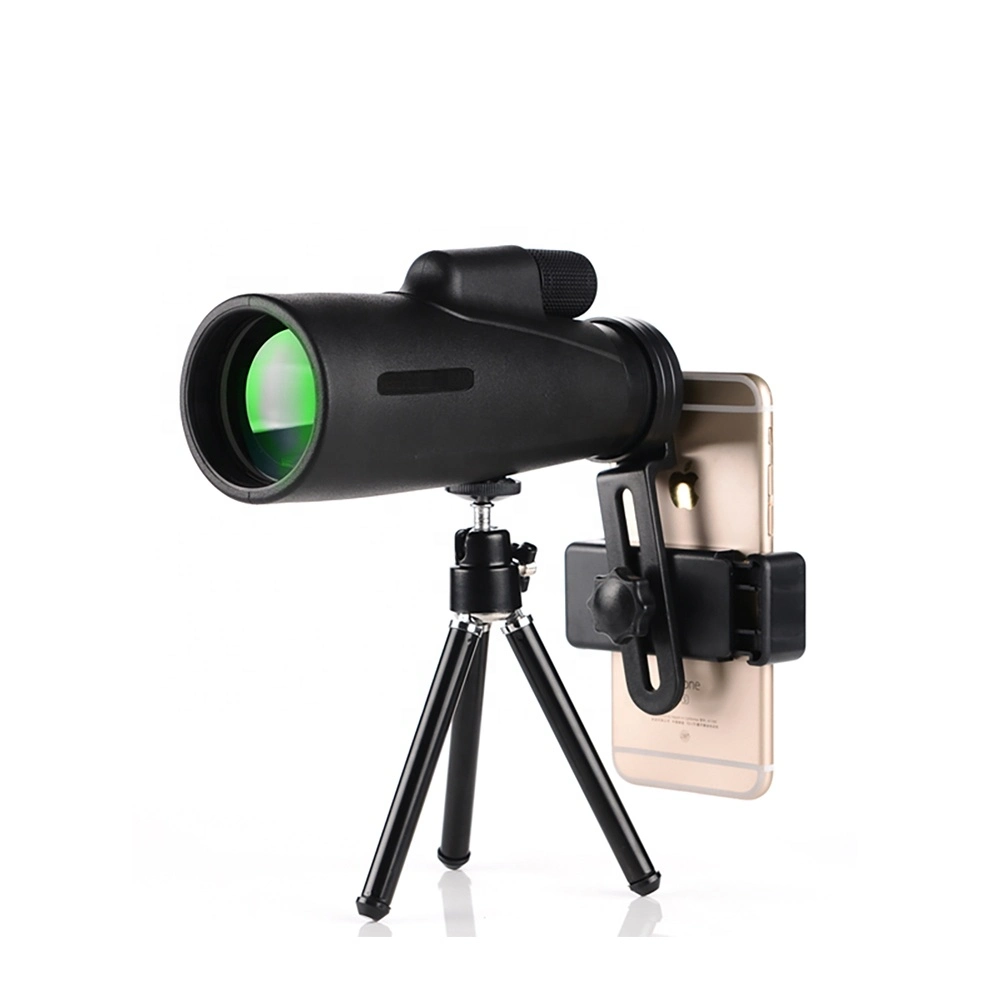 Deportes al aire libre Binoculares impermeables telescopio telescopios Monocular 12X50 con trípode