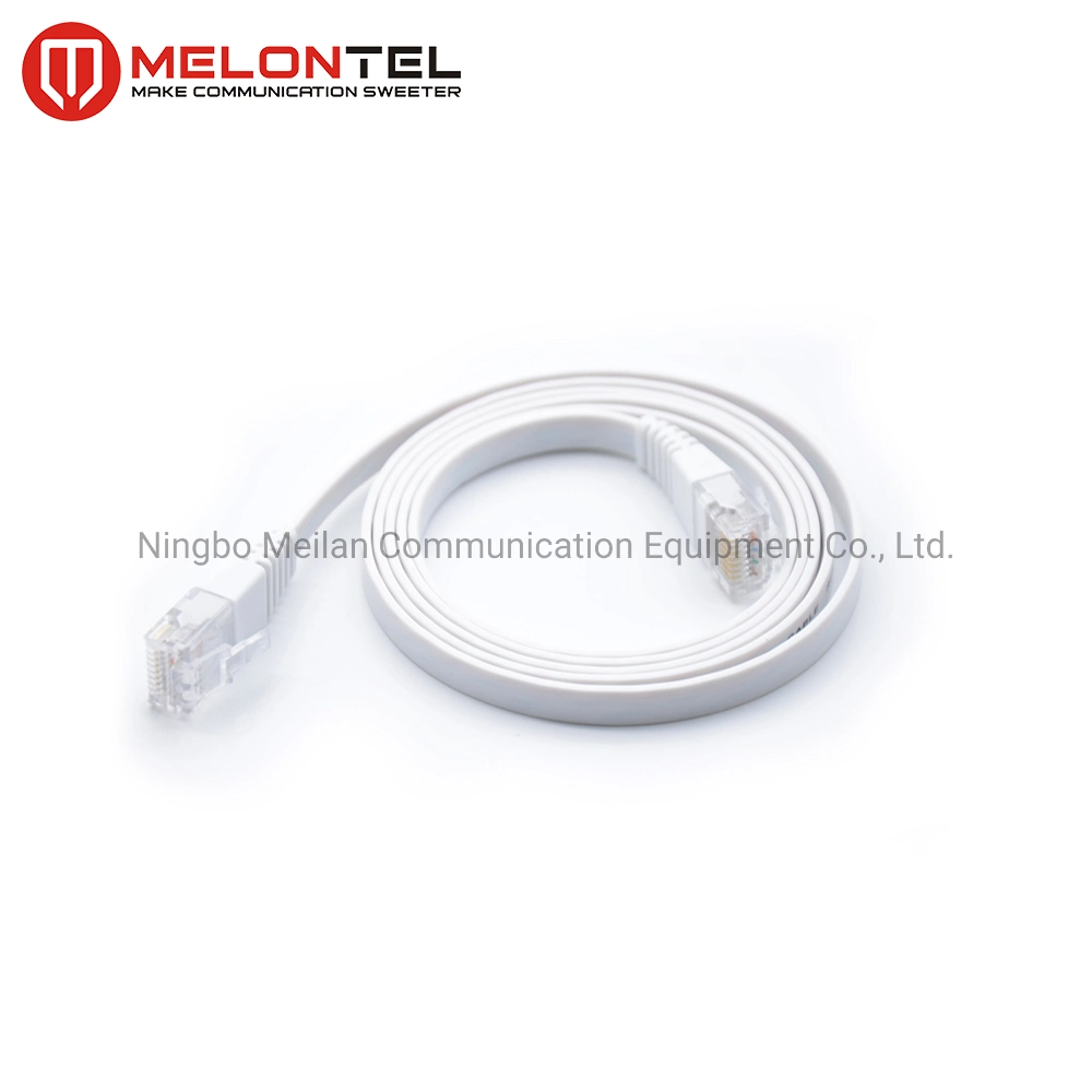 Cat. 5e Cat. 6 Ethernet Flat Cable RJ45 Connector LAN Cable