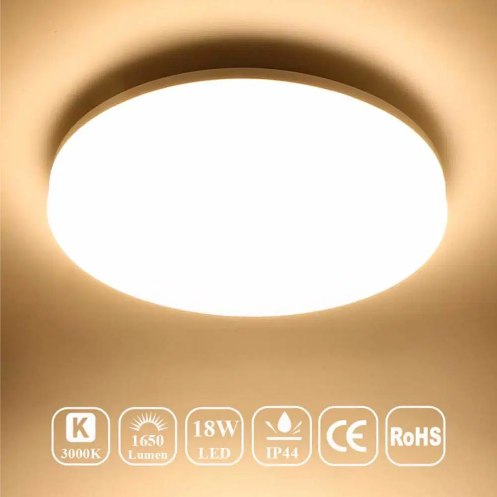 JLC-L01 Lámparas de techo LED de montaje empotrado 18W para baño de cocina Pasillo