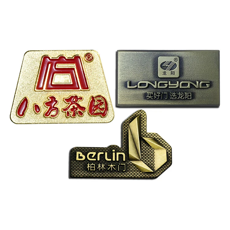 Factory Sale Design Hotel Metal Board Logo Plate Stainless Label Room Name Number Signage Plate