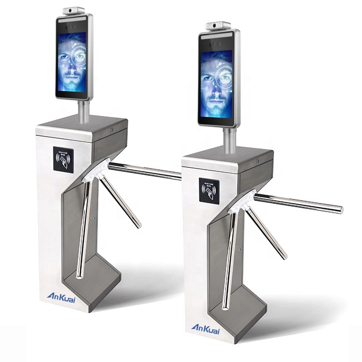 Tripod Turnstile Security Access Control Communication Interface Stainless Steel Barrier Gate Automatic