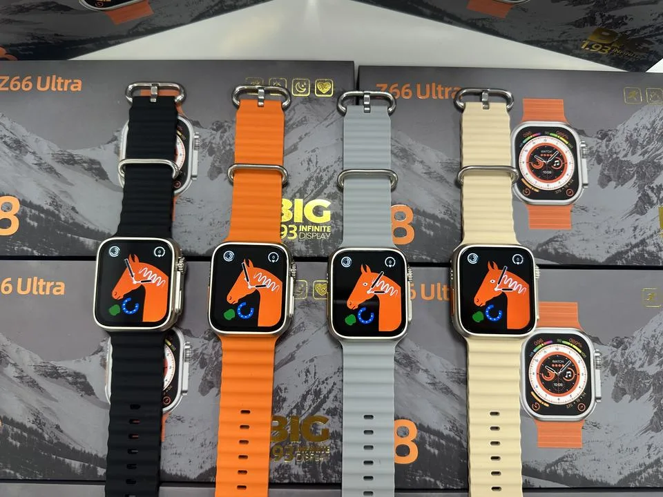 شاحن SmartWatch لاسلكي جديد طراز Z66 Ultra 1.92 بوصة بتقنية Smart Watch OEM Factory Quality Series 8 BT المتصل بـ Z66 Ultra Smart شاهد