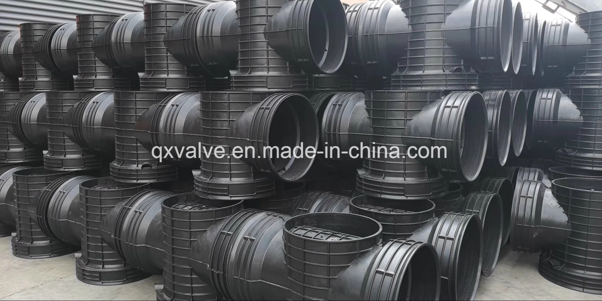 Water Supply Plastic Polyethylene HDPE Pipe Black HDPE Fittings