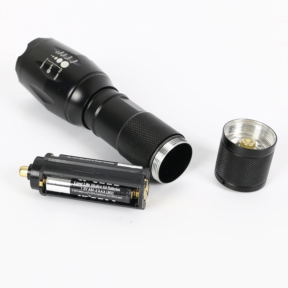 Yichen Zoomable Battery Operated LED Torch & Flashlight