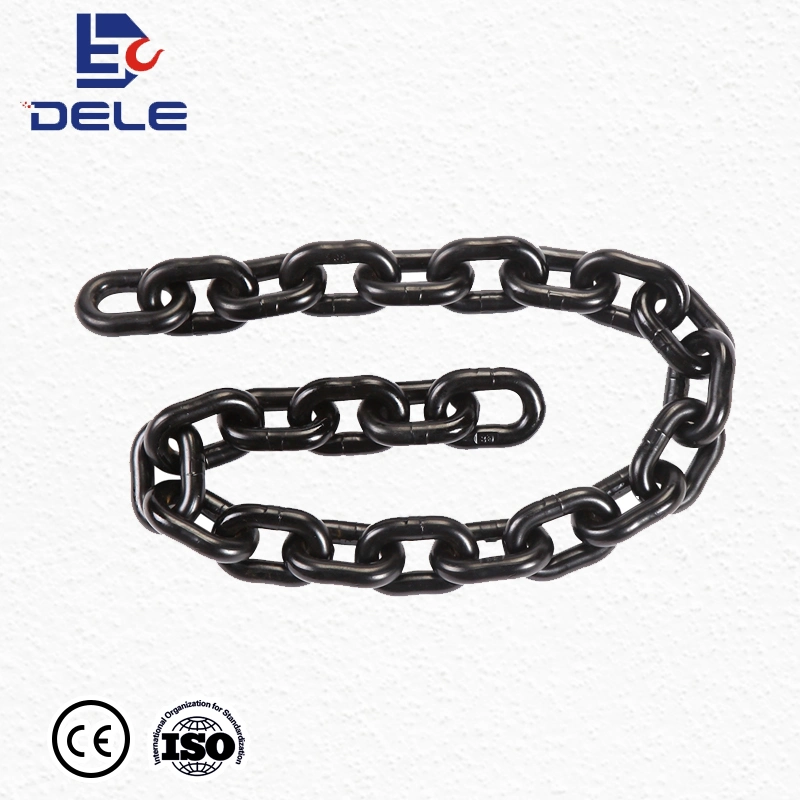 Alloy Steel Heavy Duty 10 mm Link Welded Lashing Lifting Mining Chain