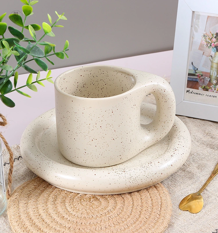 Wholesale/Supplier Creative Ceramic Coffee Cup Dish Nordic Style Porcelain Coffee Set