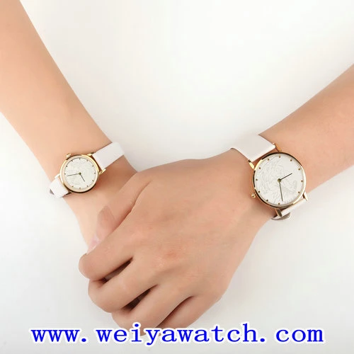 Promotion Watch Quartz Watch Fashion Watch for Couples (WY-1074GA)