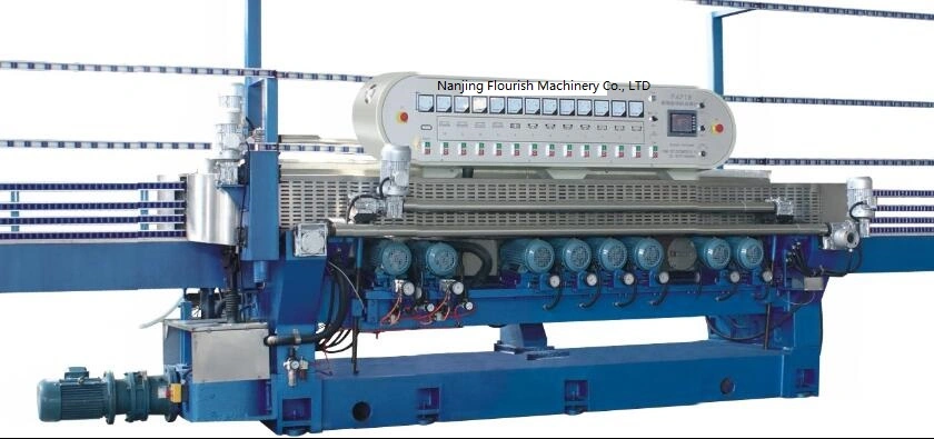 Glass Straight Line Edger, PLC Controlled 3000*3000