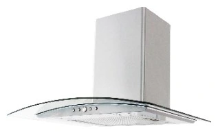 60/70cm Curved Glass Range Hood, Slim Version