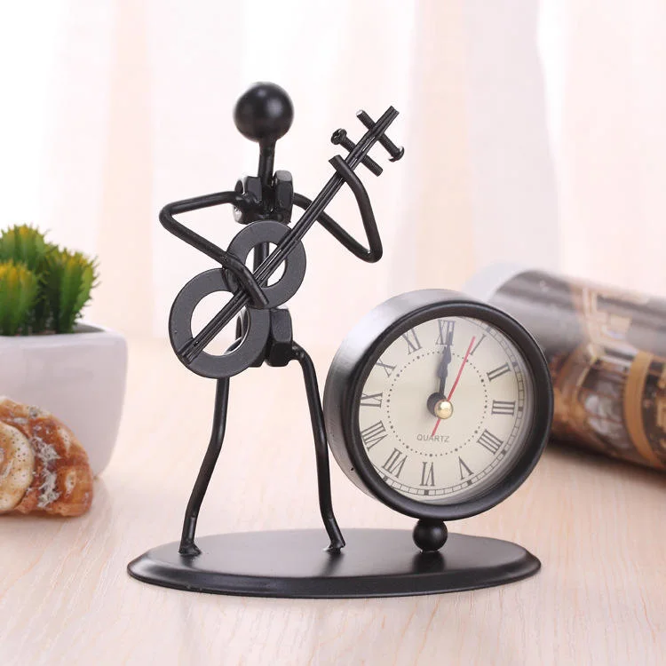 Good Quanlity Novelty Metal Desk Clock