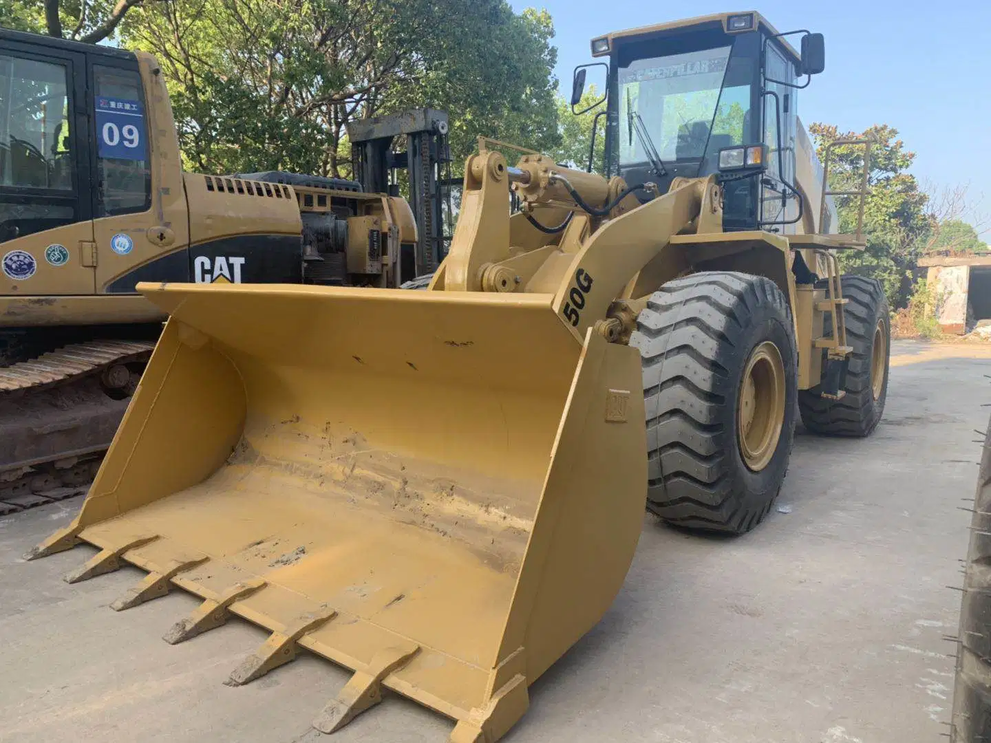 Cat Wheel Loader 950g 938g 966g 966h 950h 980g Construction Machinery Used Cat 950g