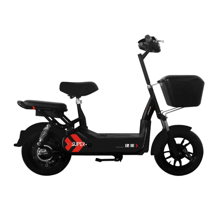 Almacén de Alemania Vimode Coc de tamaño mini de la cruz de dos ruedas de 12 pulgadas 400W E moto Scooter motocicleta con tronco