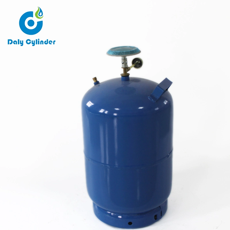 3kg Portable Vertical Pressure LPG Gas Vessel with Burner