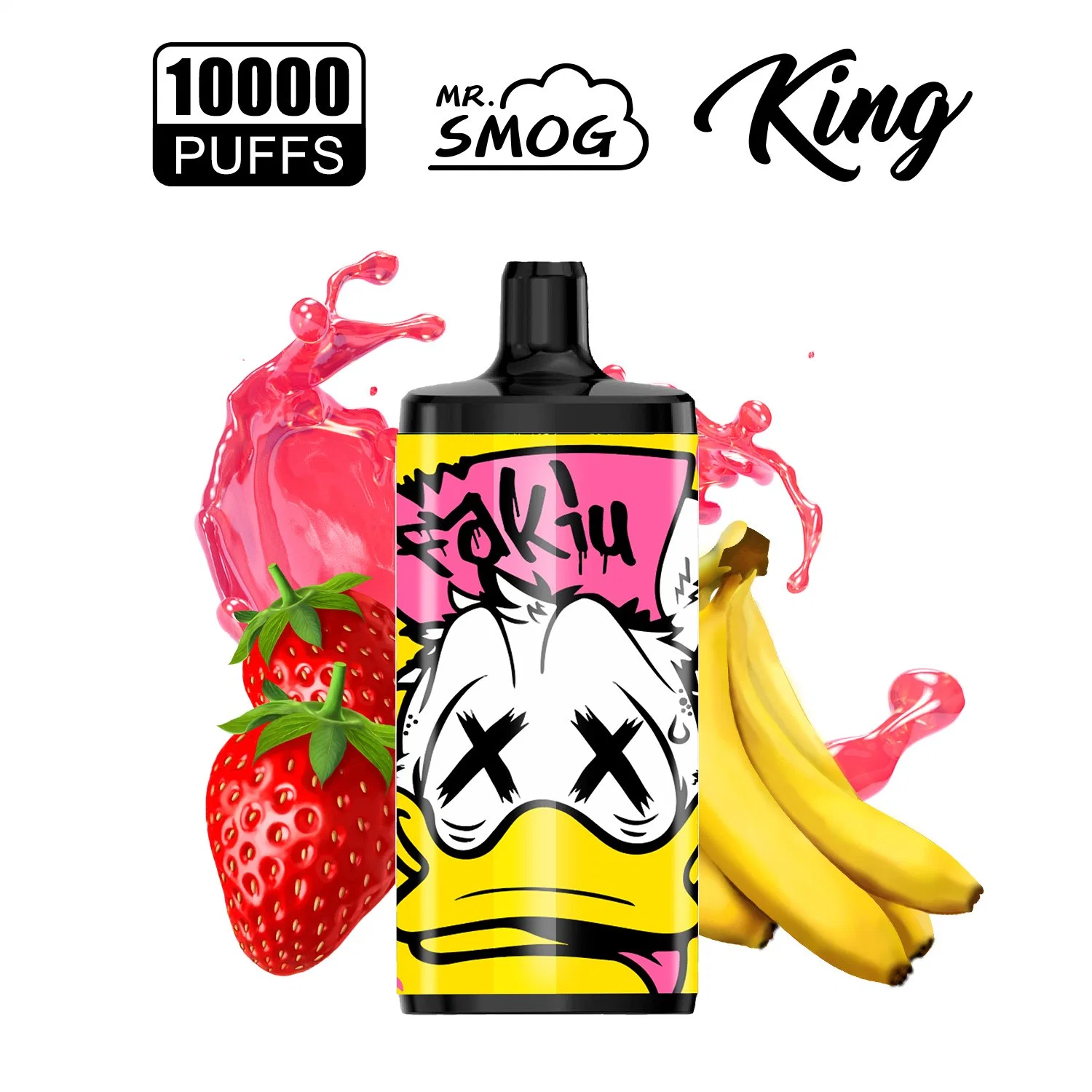 UK IVG Bar Plus г-н Smog King 10000 puffs Steam Одноразовая куча электронных сигарет Puff Bar