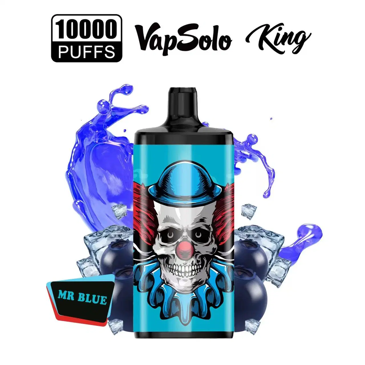 2022 marque Vapsolo King Cartoon Design 20ml 10000 Puffs Cigarette à usage unique Pod E CIG