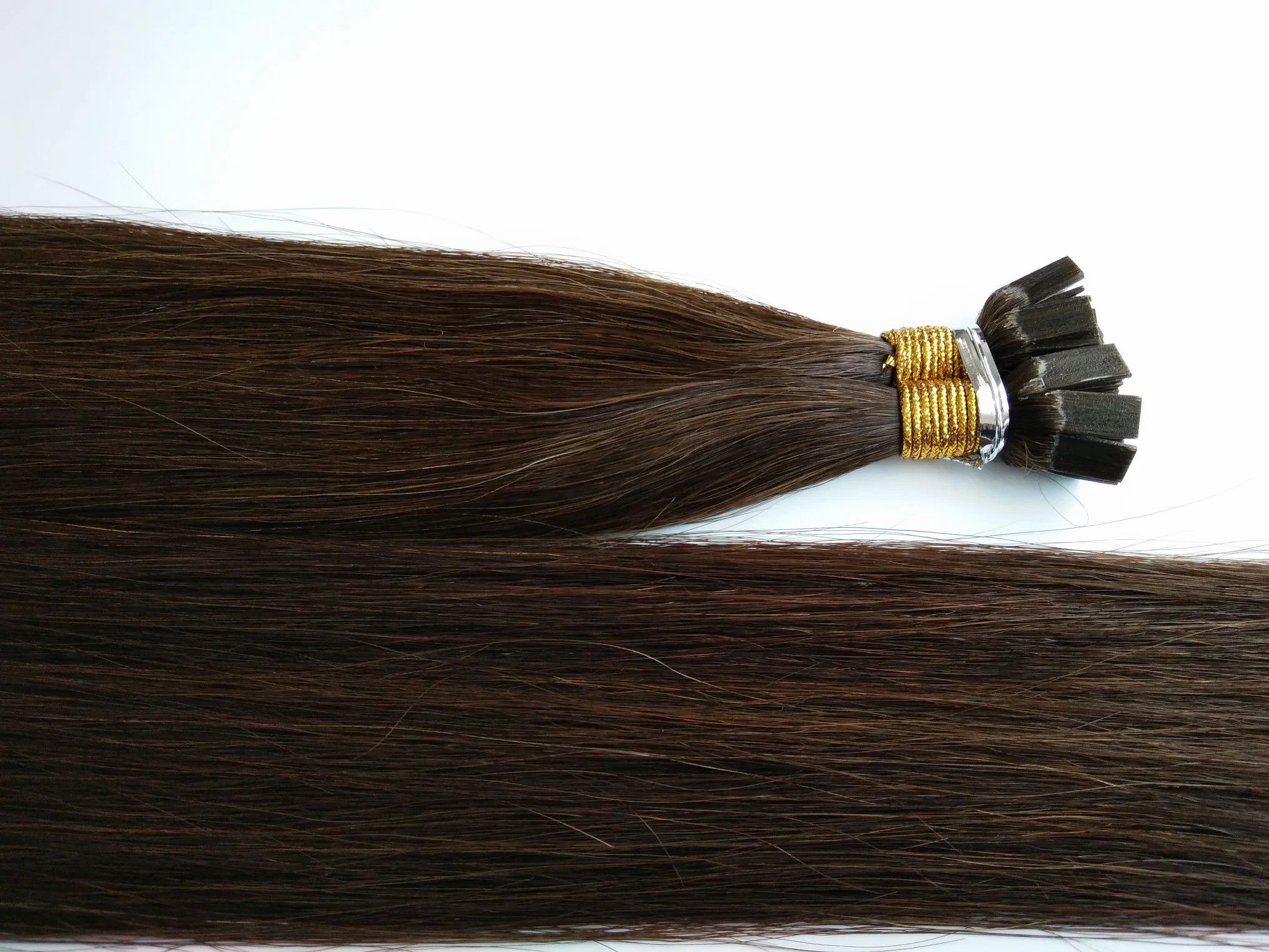 Keratin Pre-Bonded Flat Tip Hair Extension Fusion Hair Weaving