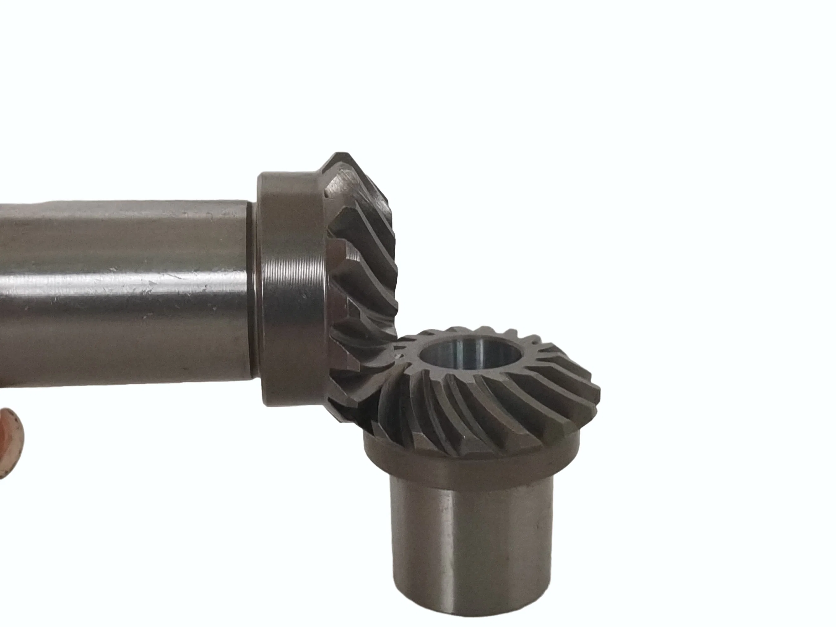 Stainless Steel Spiral / Helical Bevel Gears for Hobbing Machine