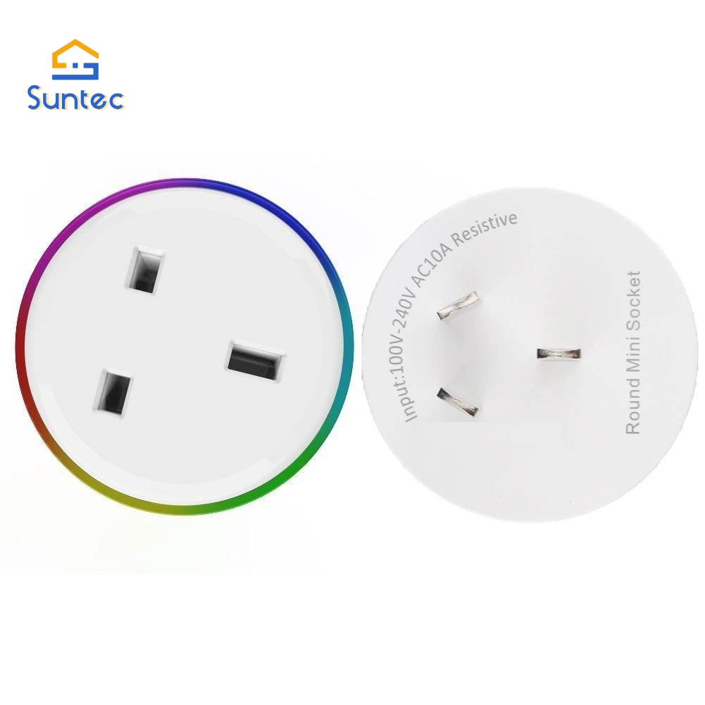 Wholesale/Supplier Tuya Smart Home WiFi Power Wall Socket Plug with Power Monitoring Function