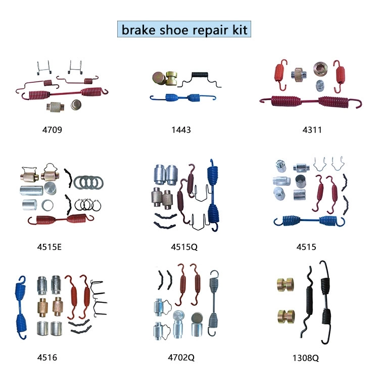 Truck Trailer Brake Shoe Repair Kits for Fuwa Axle