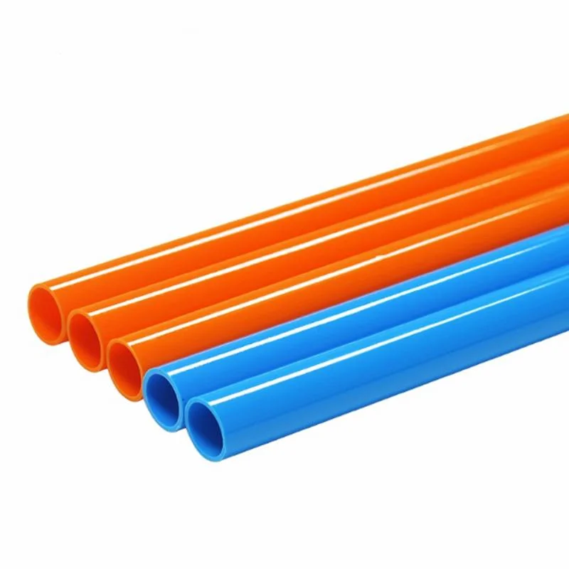 Customized UV Resistant 50mm 40mm 32mm 25mm 20mm 16mm Rigid Plastic UPVC Electrical Duct PVC Electric Conduit Pipe