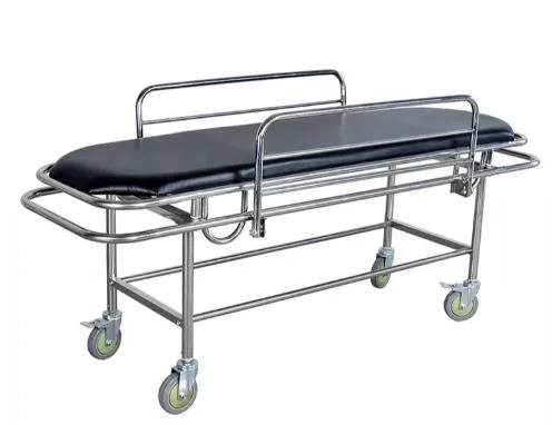 Professional Hydraulic Stretcher Rescue Wheeled Stretcher Trolley Transfer Bed