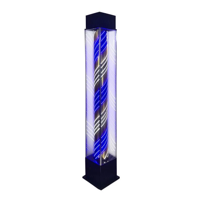 LED Light Large White Blue Red Barber Shop for Barbershop Salon Use