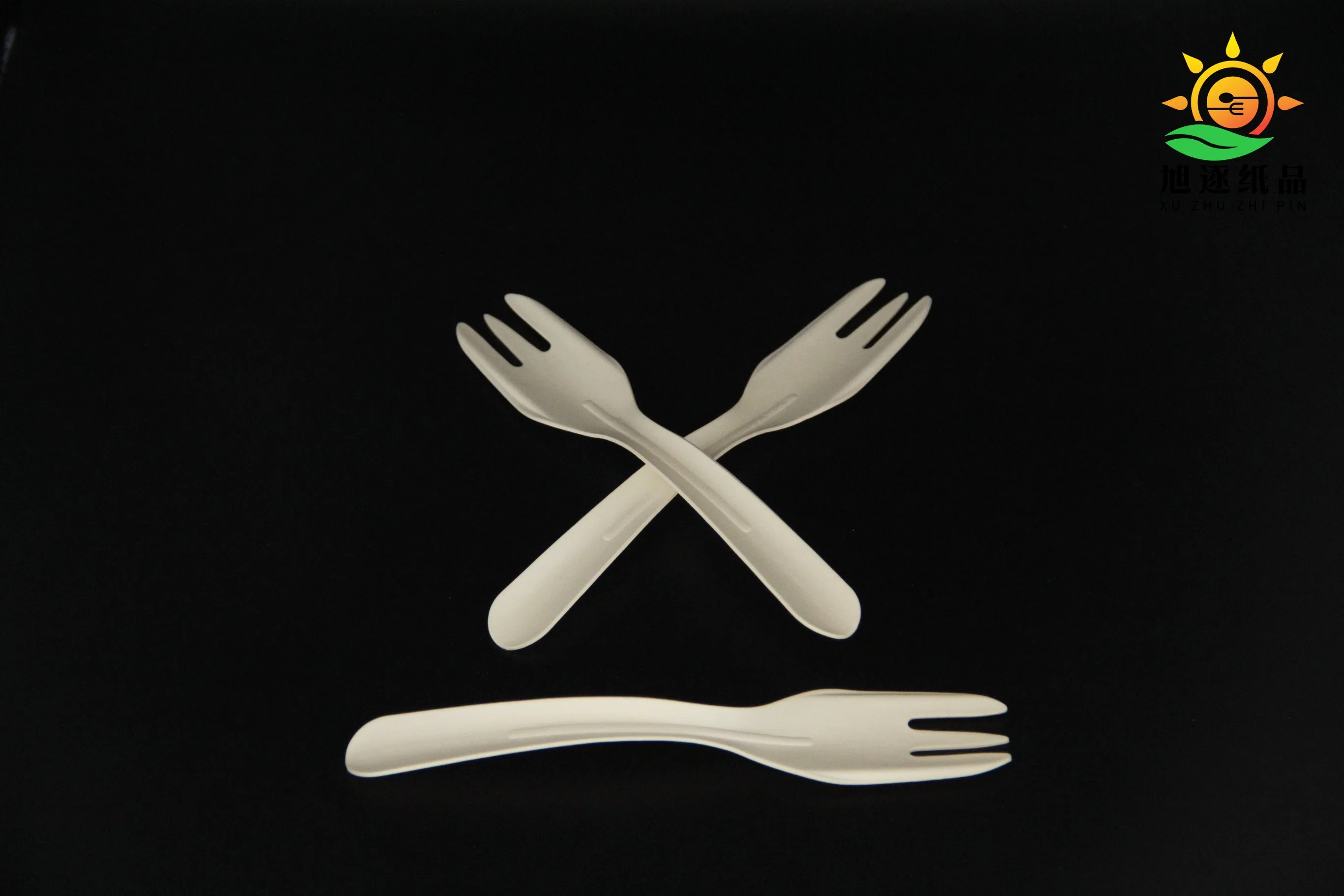 Einweg Biologisch Abbaubare Papier Küche Geschirr Set Einschließlich Messer &amp; Löffel &amp; Gabel