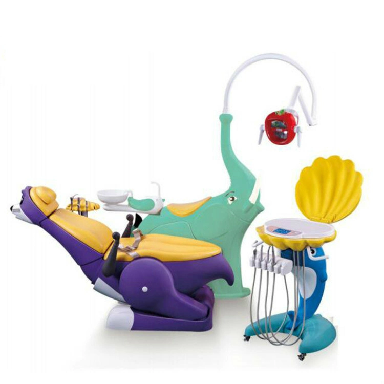Cadeira dentária para crianças de luxo de alta qualidade para medicina dentária em Clínica dentária