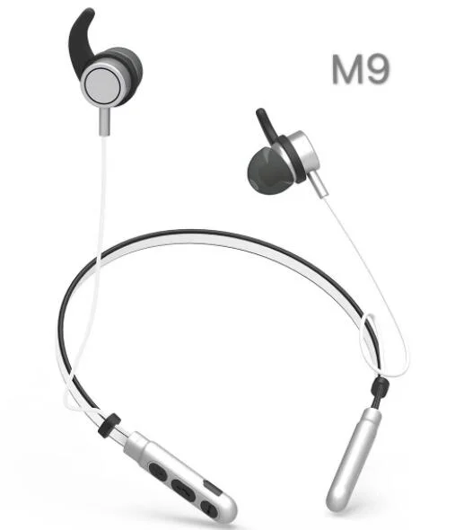 OEM personnalisés Colorway écouteurs sport métallique casque sans fil avec micro pour téléphone intelligent, ordinateur Tablet PC, Smartphone.