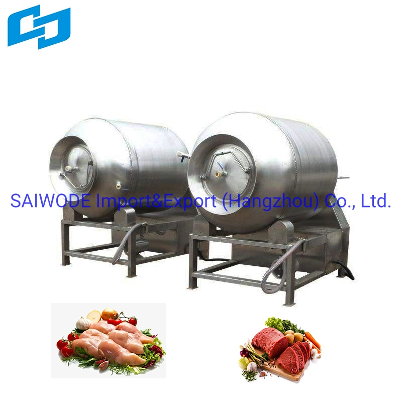 Factory Supply Electric Meat Salting Machine Chicken Marinating Vacuum Tumbler