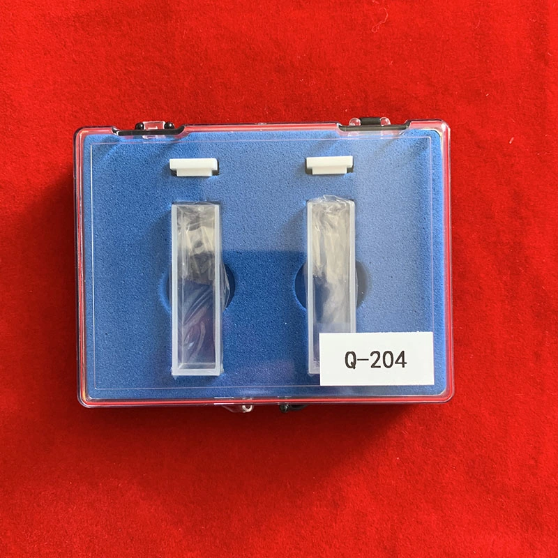 Laboratory Polishing Quartz Glass Cuvette with Lid for UV Absorbance Testing