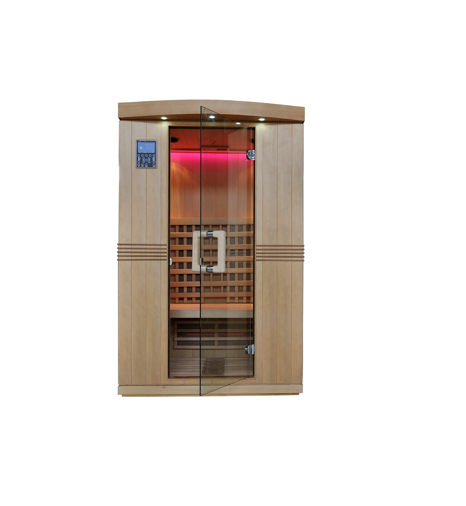 Luxury Sauna e sala de vapor Sauna seca de madeira para não fumadores