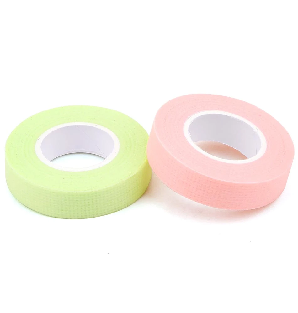 Non-Woven Non-Woven pestañas Lash transpirable de cinta de extensión de pestañas pestañas Micropore Tape Tape