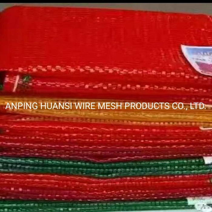 HDPE Raschel Mesh Net Bags with Drawstring for Vegetables