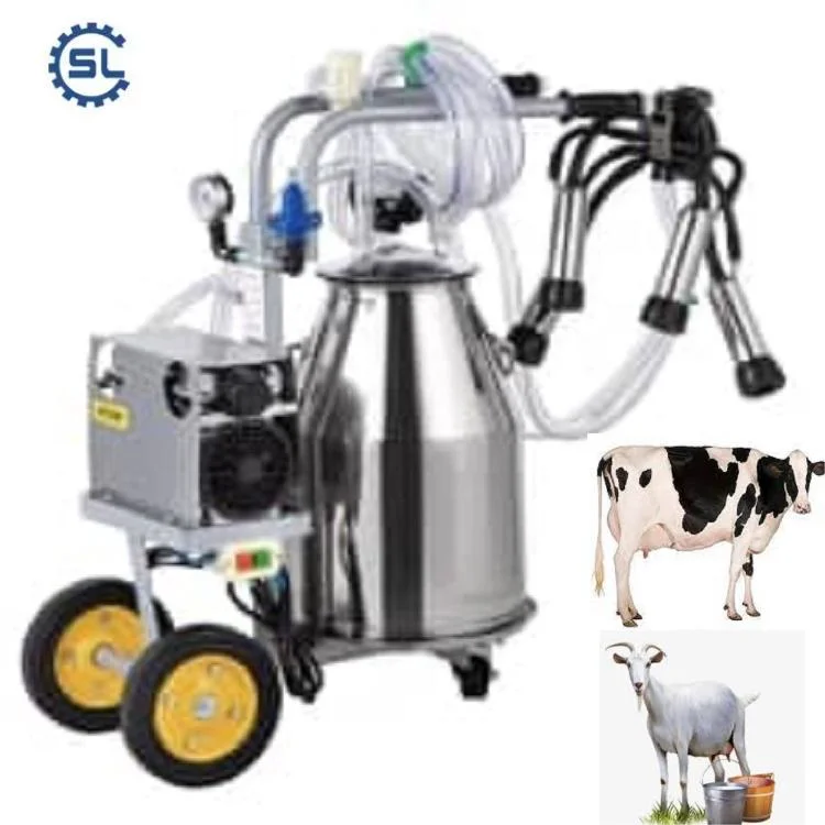 Mini Single Dairy Cow Milking Machine for Small Business