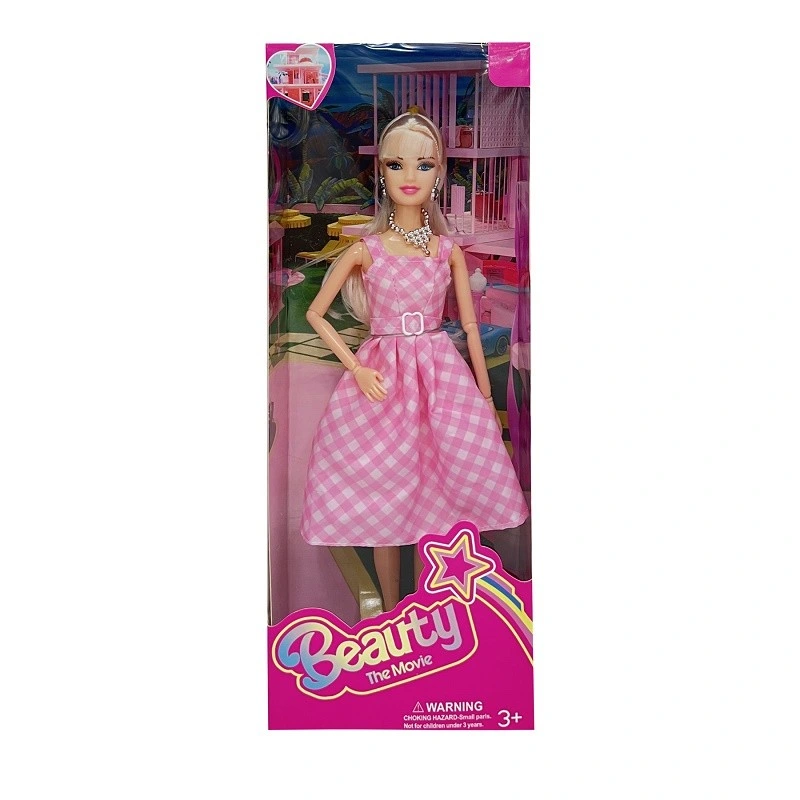 OEM Factory Customized Barbie Doll Plastic Toy Doll Beautiful Dolls Children Toy Plastic Fashion Doll Baby Girl Doll Manufacturer in China