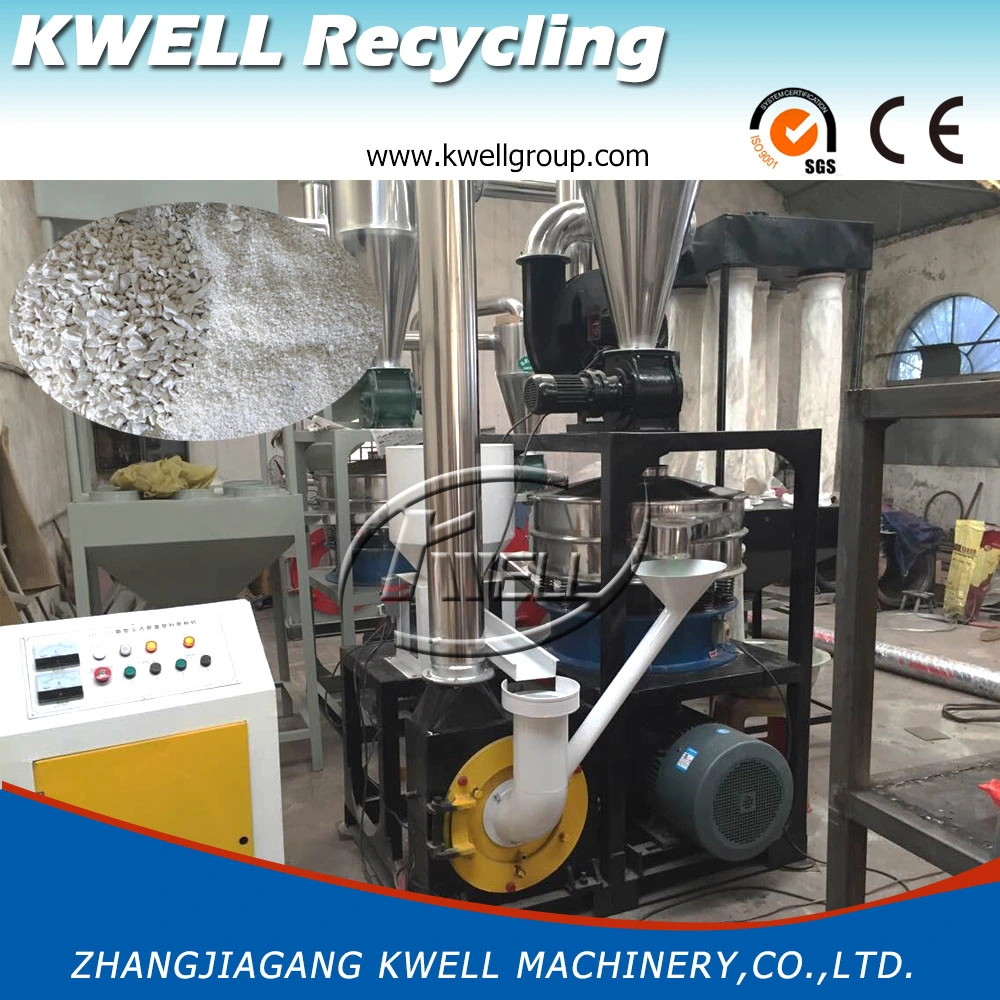 PP PE Rotary Blade Grinder Eddy Current Grinding Machine for Recycling PVC Pet EVA ABS