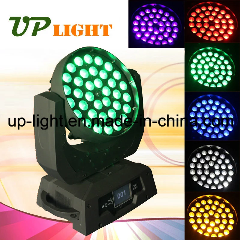 RGBWA UV 36*18W y 6 en 1 LED moviendo la cabeza de la luz de la etapa