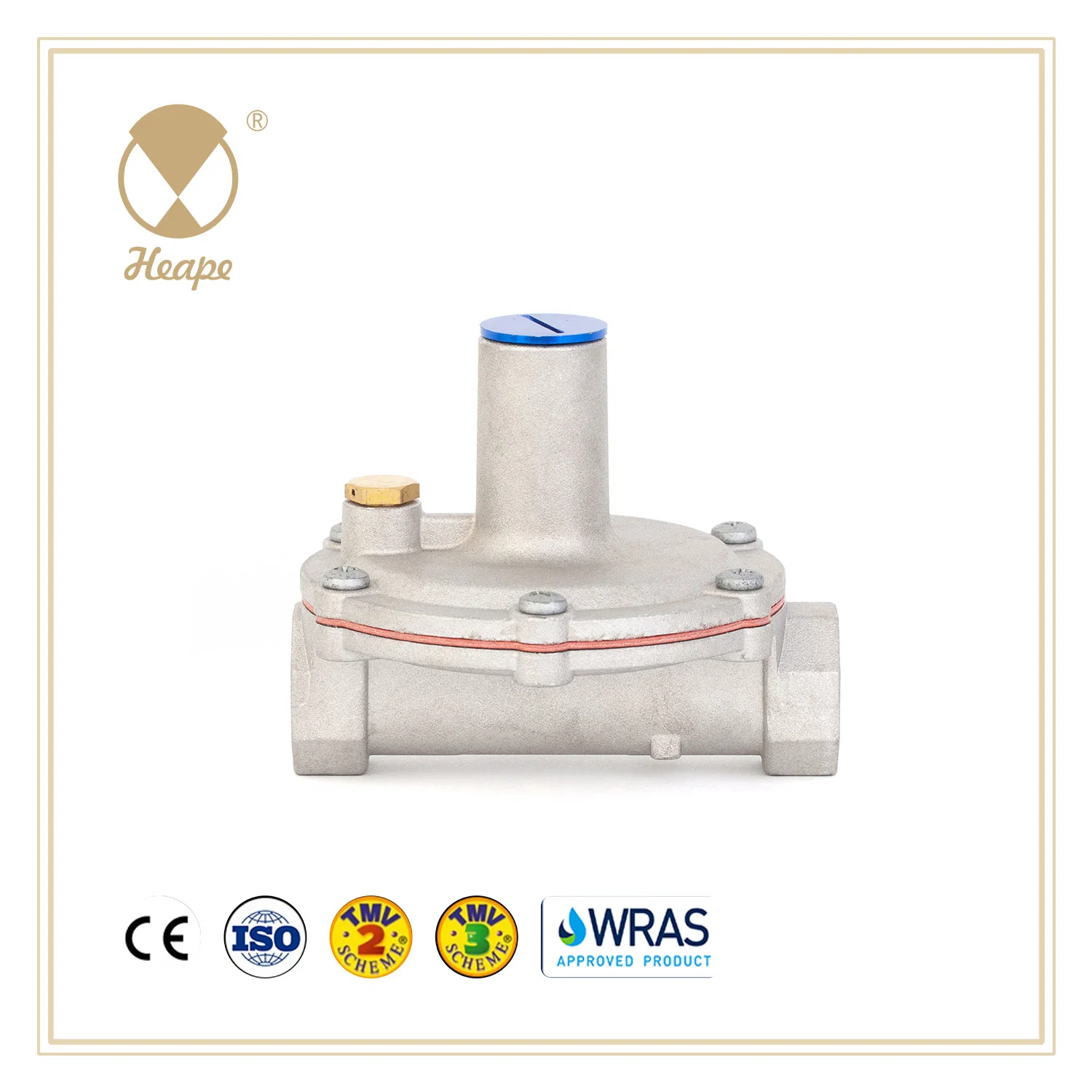 Heape Die-Cast Aluminium Natural Gas Regulator Valve for Pipe