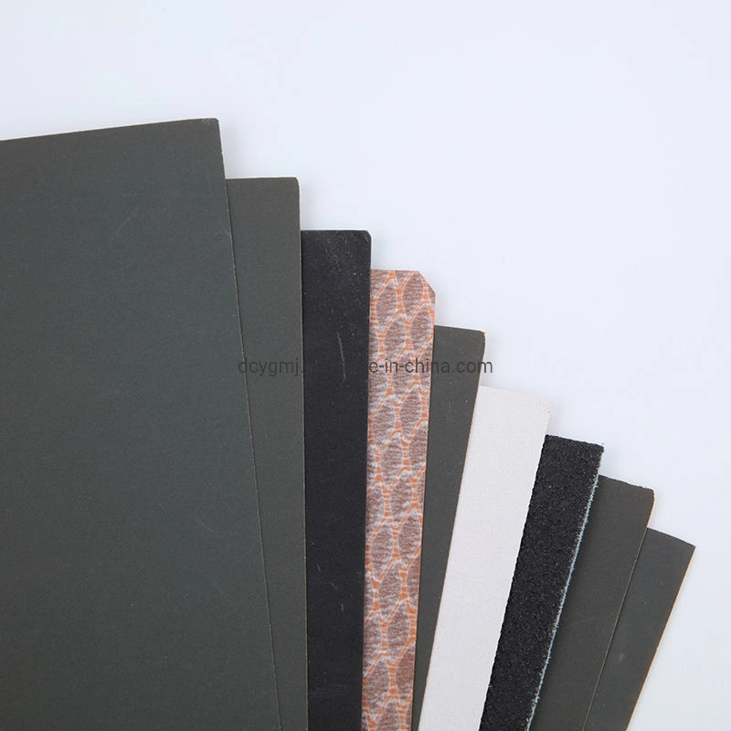 Waterproof Abrasive Fiber Disc Aluminium Oxide Reinforced Resin Black Sanding Paper