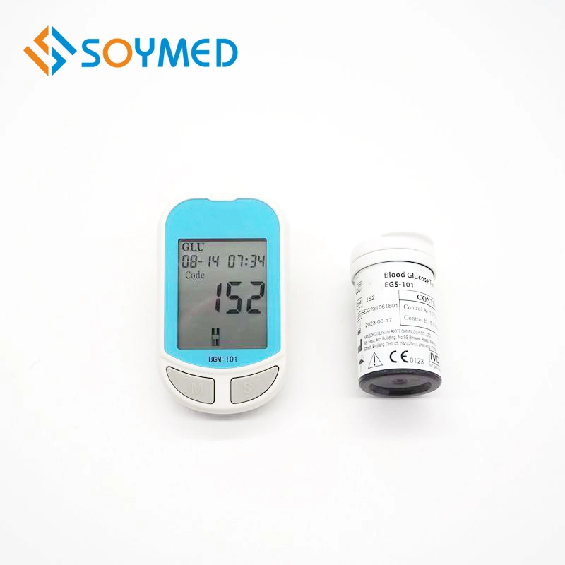 Quick Test High Accuracy Rate Blood Glucose Meter for Diabetes Patients with Certification CE