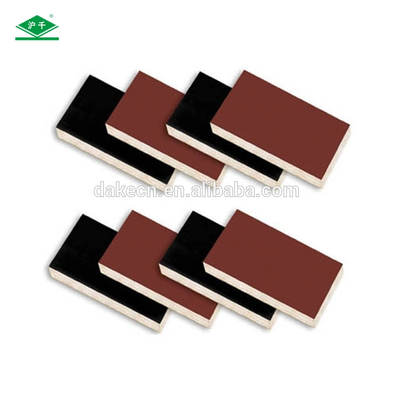 Black/Brown Shuttering Film Faced Plywood with Poplar Core for Construction