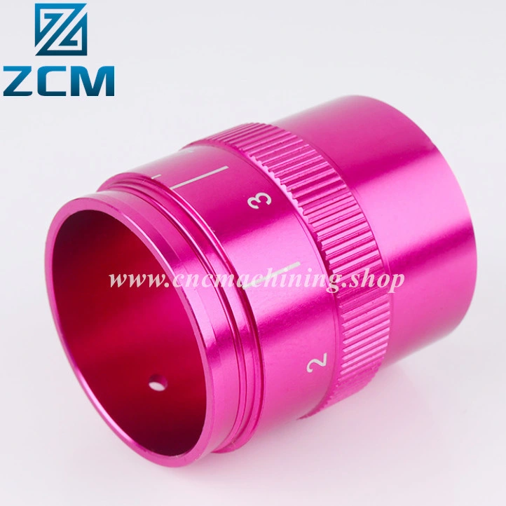 Shenzhen fábrica CNC Machining Manufacturing / CNC Machining Prototype / CNC Machining Camera Adaptador de lente Precision Aluminium Turning Products