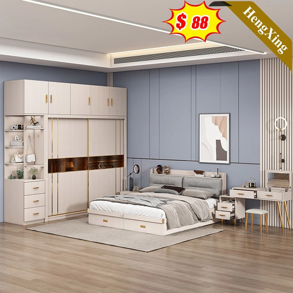 Wholesale/Supplier Modern Office School Sofa Bedroom Sets Wooden Kitchen Apartment Dining Hotel Living Room Wooden Bedroom Home Furniture