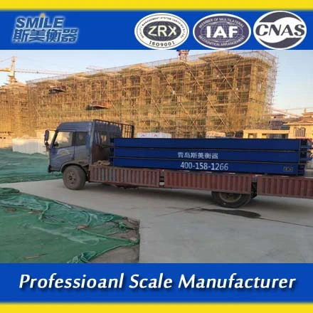 Electronic Balance Weighbridge 120ton Truck Scale 3X20m 3X24m From Original Factory