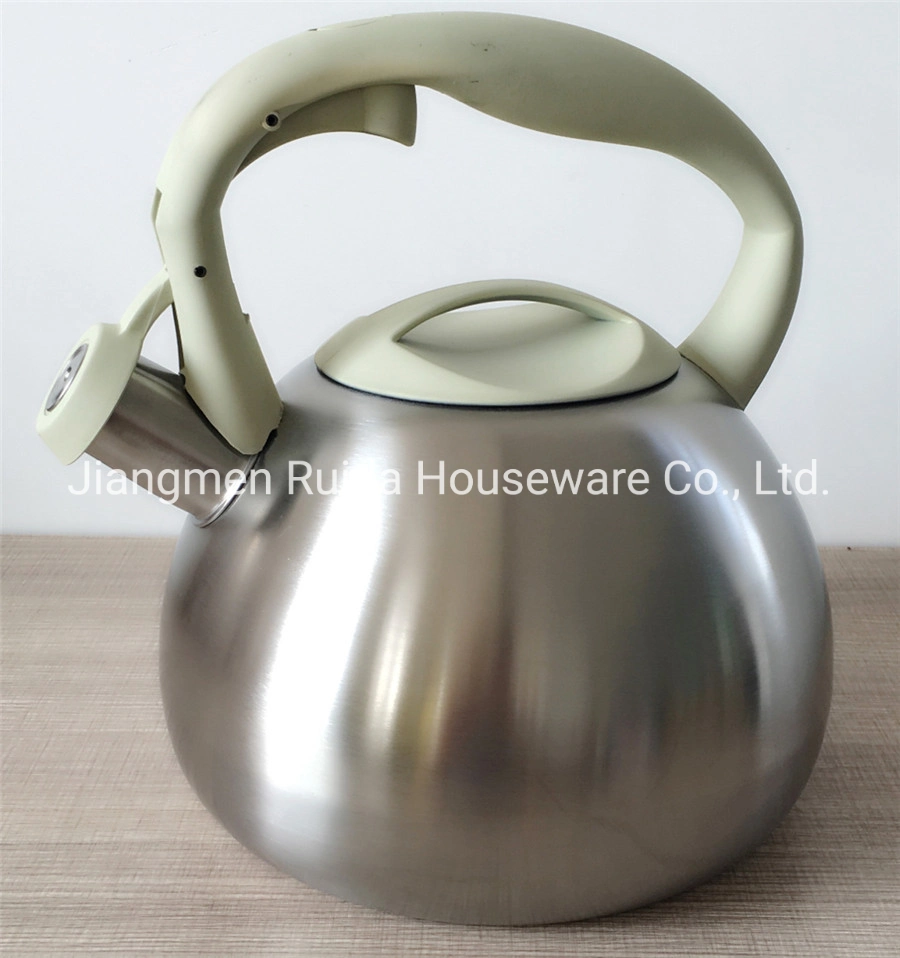 2020 New Design 3.0 Liter Stainless Steel Whistling Water Kettle Kitchen Appliance for Teapot in Beautiful Marble Coating