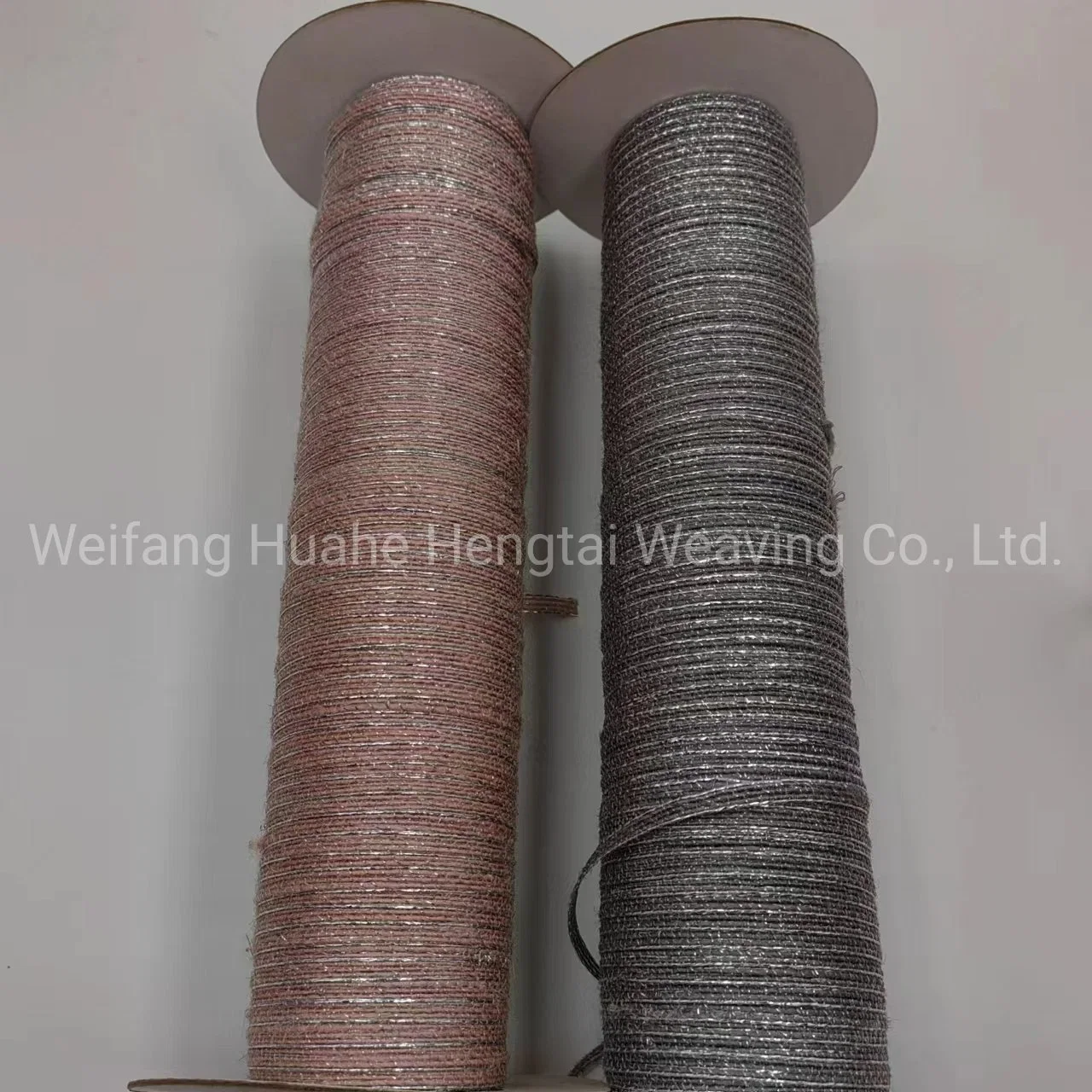 Silver Wire Edging with Multiple Specifications of Silver Wire Jute Tape