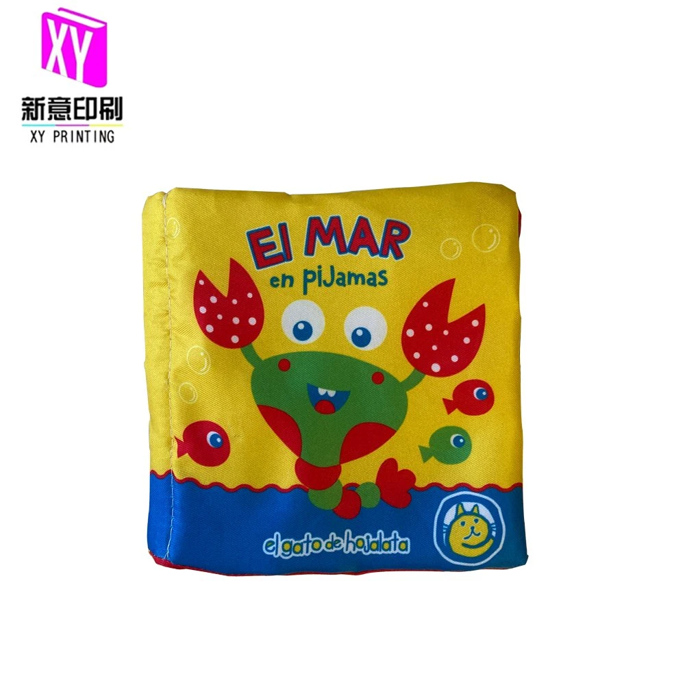 Hot Sell 3D Soft Clothbook Baby New Design Educational DIY Cute Handmade Book Early Teaching Toy for Children