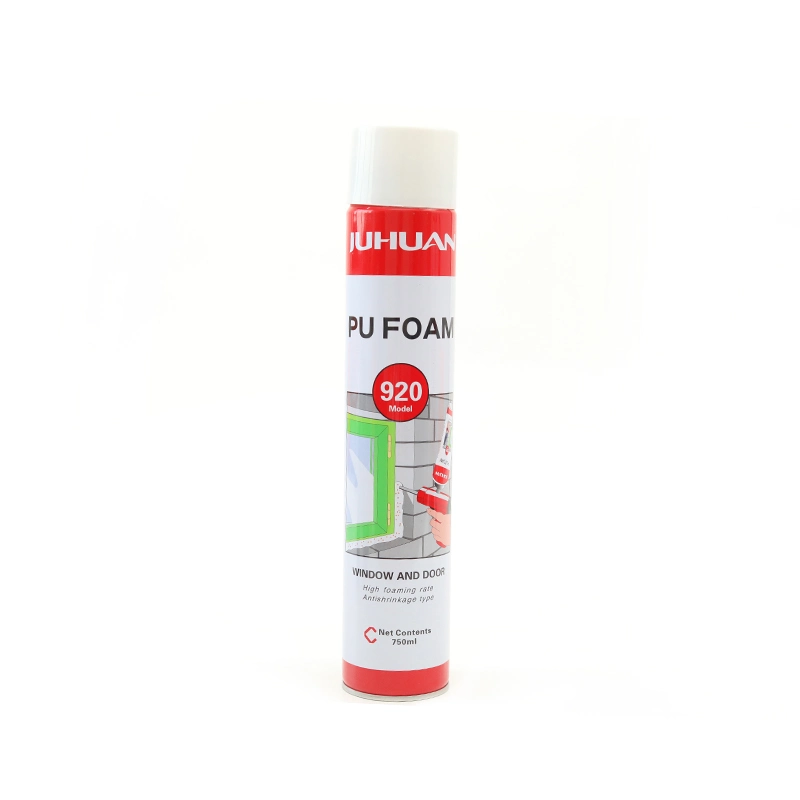 Good Price Door and Windows Professional Mounting Fire Resistance Spray PU Foam Adhesive 750ml